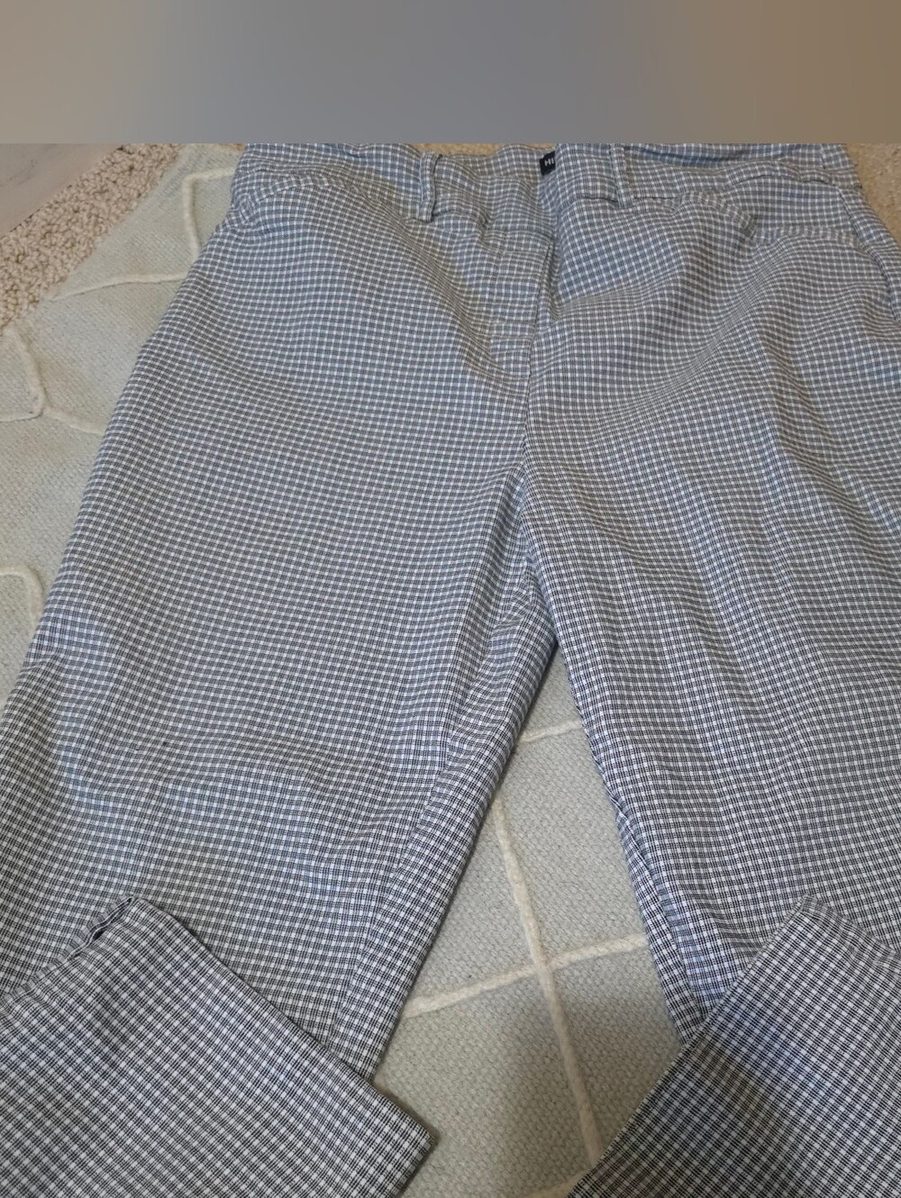 4/$25 Deal! Hilary Radley Gray Plaid Capris